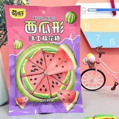 萌孩子西瓜形手工棉花糖糖果招商90g