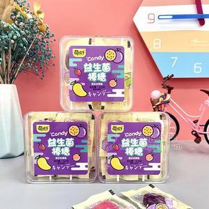 萌孩子益生菌棒糖综合水果味糖类糖果招商103g