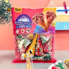 萌孩子冰淇淋形脆筒休闲零食招商
