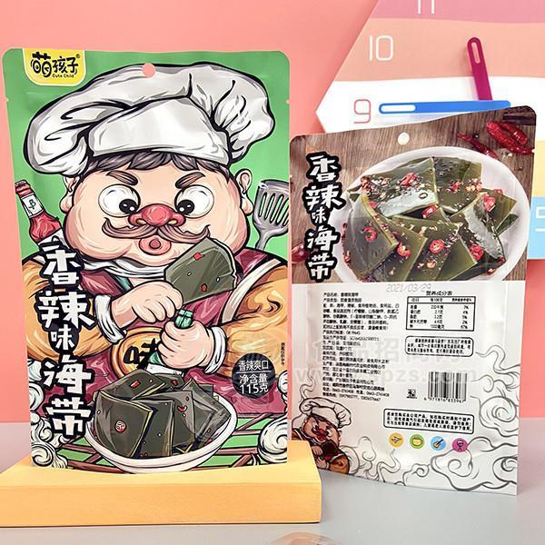 萌孩子香辣味海带休闲零食招商115g