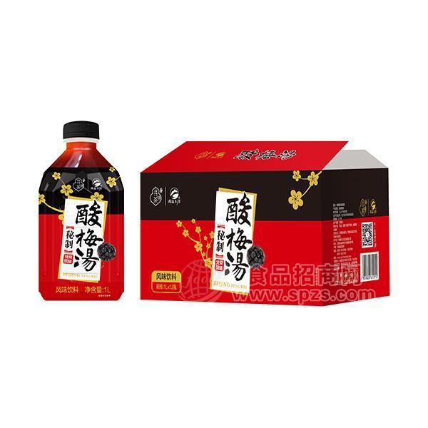 酸梅湯玉川尋茶味1L×12瓶