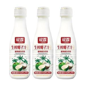 銀露果肉生榨椰子汁植物蛋白飲料招商500g 生榨椰汁 餐飲