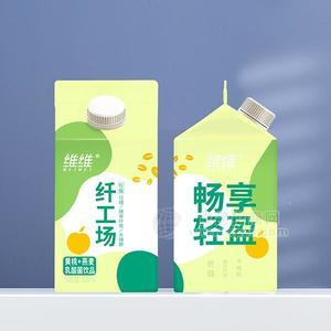 维维黄桃燕麦乳酸菌饮品招商盒装458ml