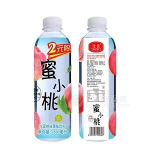 蜜小桃水蜜桃果味飲料招商500ml