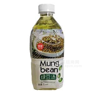 優(yōu)銳綠豆湯飲料瓶裝招商1L