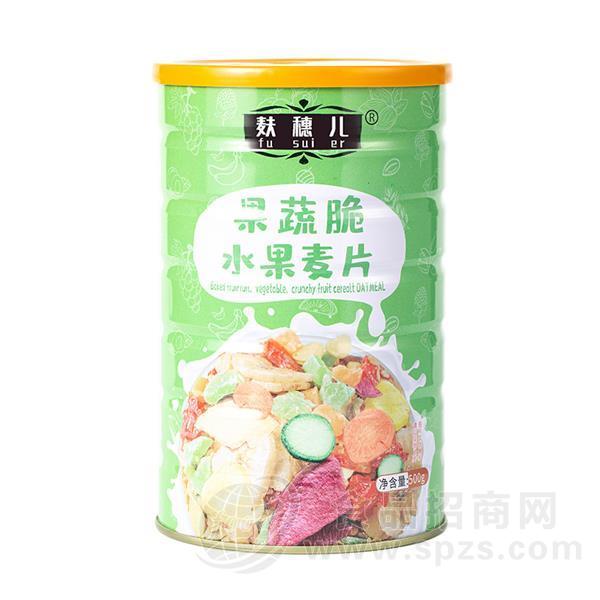麸穗儿果蔬脆水果麦片方便食品招商500g冲调食品即食燕麦