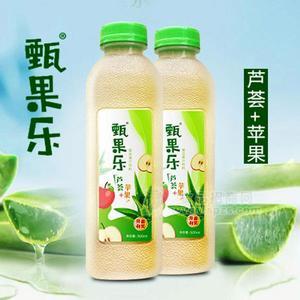 甄果樂蘆薈+蘋果復(fù)合果汁飲料500ml