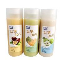 贝乐岛乳果365百香果味哈密瓜味苹果味果汁乳酸菌饮品365g