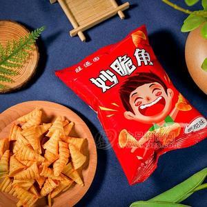 旺遂园番茄味妙脆角两元膨化食品袋装招商