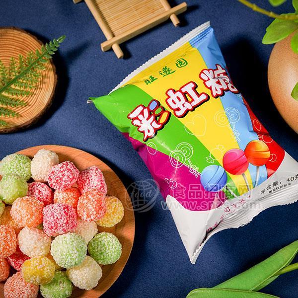 旺遂园彩虹糖一元糖果招商40g