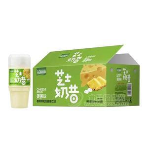 益和源菠蘿味椰果果粒乳酸菌飲品乳飲料380mlx15瓶