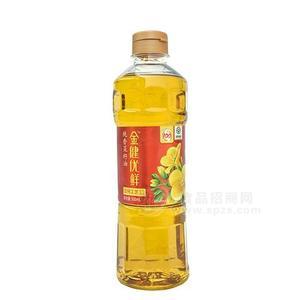 金健優(yōu)鮮純香菜籽油招商調(diào)味油900ml