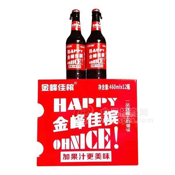 金峰佳槟汽水风味饮料460mlx12瓶