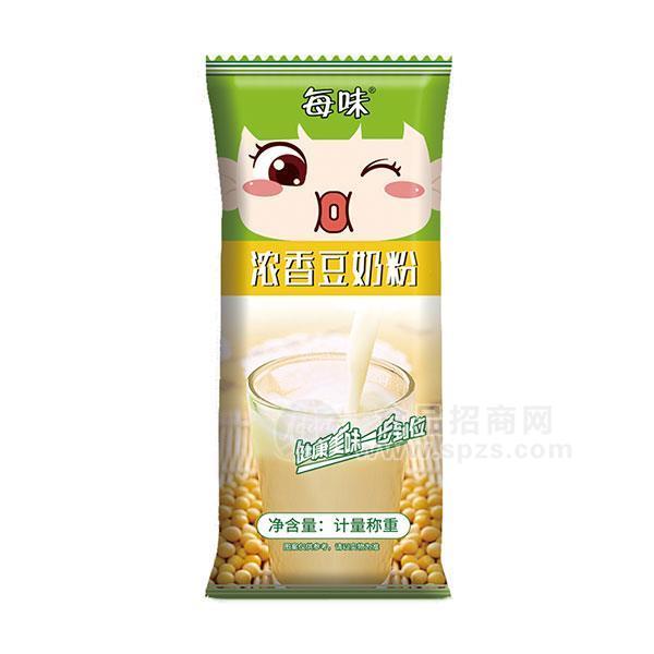 每味浓香豆奶粉冲调食品招商