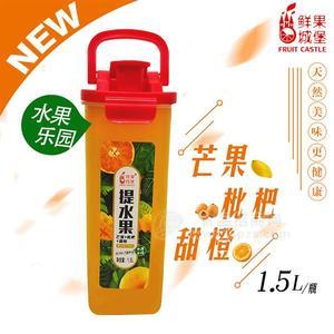 鮮果城堡芒果、枇杷、甜橙飲料招商1.5L