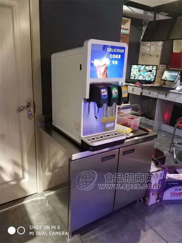 昆明可樂機廠家直銷三閥可樂機 商用自助餐廳 碳酸飲料機