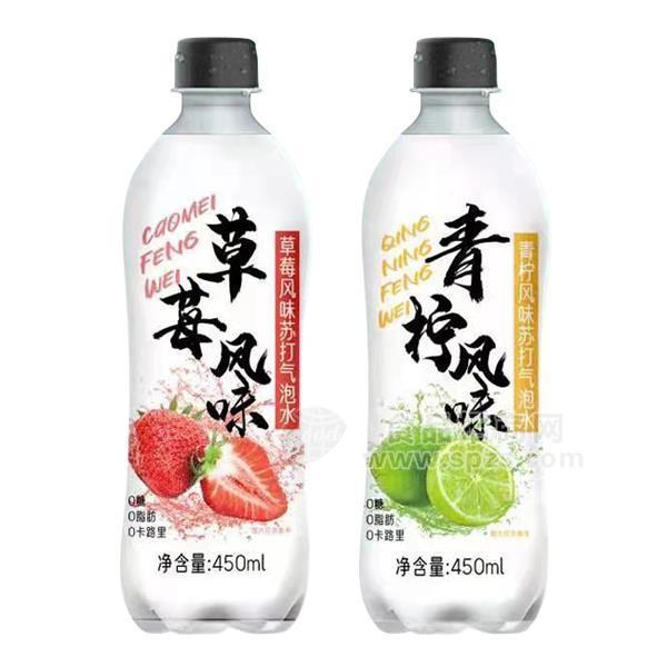 风味苏打气泡水招商450ml