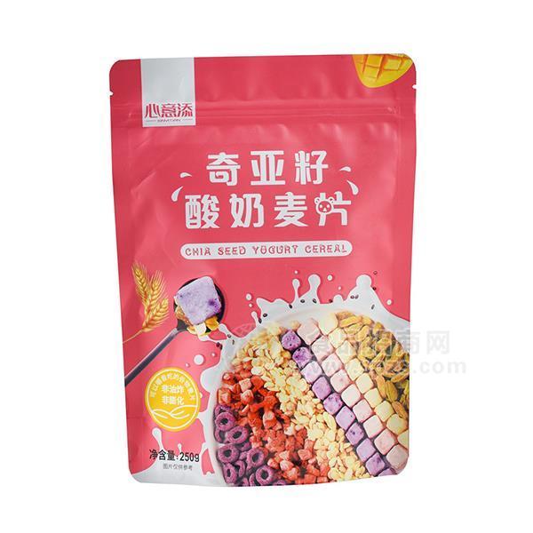·心意添直播带货奇亚籽酸奶麦片招商250g 
