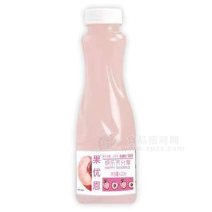 果優(yōu)恩蜜桃汁果汁飲料招商420ml