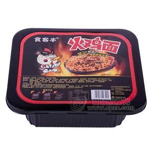 食客丰火鸡面辣鸡肉味拌面招商方便食品