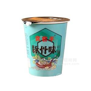 食客豐豚骨味杯面方便面招商方便食品58g