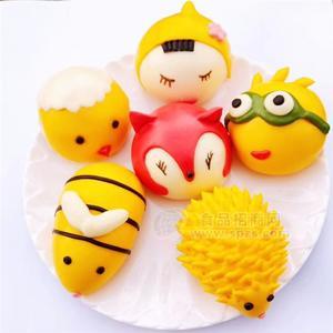 贵包容果蔬卡通包子 可按照要求包装，30克至50克豆沙或奶黄馅供应全国