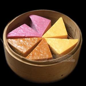 贵包容广式发糕 马拉糕供应洪糖 紫薯 南瓜 奶香 燕麦 黑米六种口味