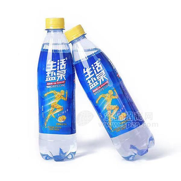 生活盐泉盐汽水柠檬味500ml