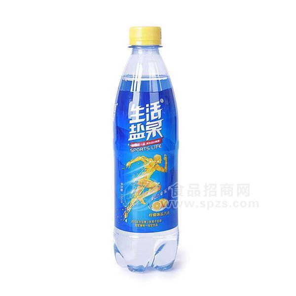 生活盐泉柠檬味盐汽水其他型碳酸饮料招商500ml