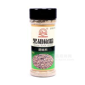 味名源揚黑胡椒粉調味品招商 瓶裝餐飲100g