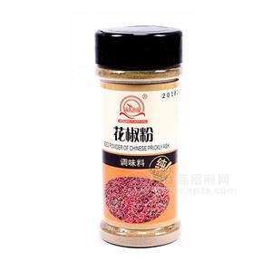 味名源揚花椒粉調(diào)味品招商 瓶裝餐飲100g