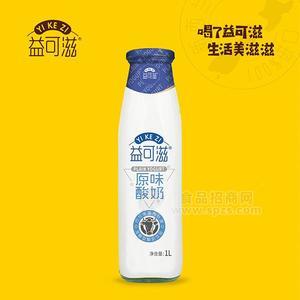 益可滋原味酸奶饮品1L