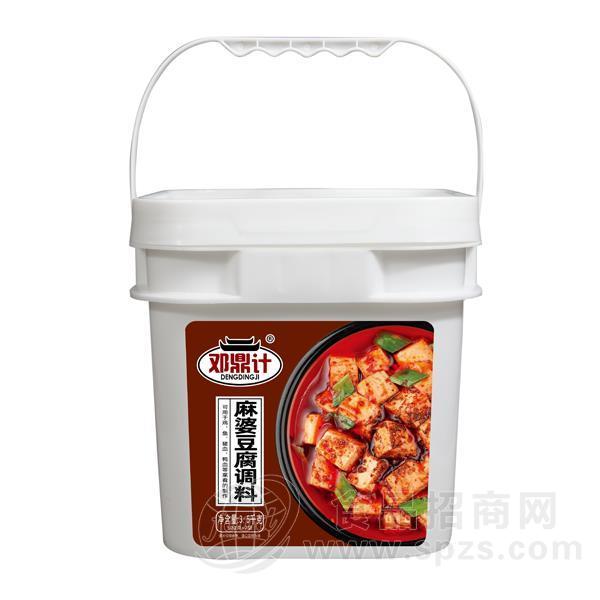 邓鼎计麻婆豆腐调料调味酱桶装招商酱类餐饮3.5kg