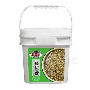 鄧鼎計(jì)藤椒醬調(diào)料調(diào)味醬桶裝醬類3.5kg