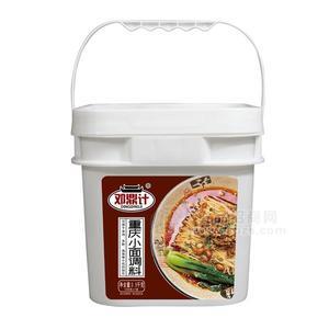 鄧鼎計(jì)重慶小面調(diào)料調(diào)味醬桶裝招商醬類餐飲3.5kg