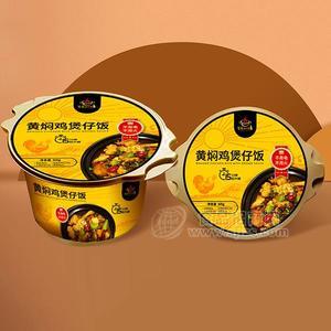 饕客江湖黃燜雞煲仔飯方便食品招商方便米飯305g