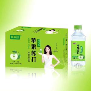 雨泉山苹果苏打果味苏打饮料350mlx24瓶