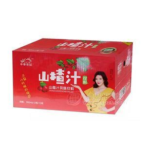 中奧飲品山楂汁風(fēng)味飲料360mlx12瓶