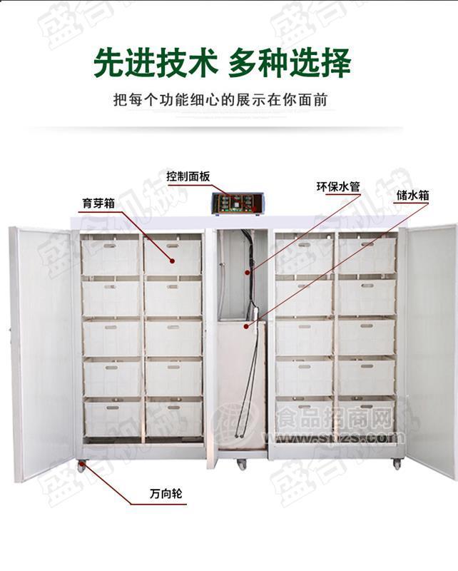 焦作全自動不銹鋼豆芽機 多功能豆芽機的價格