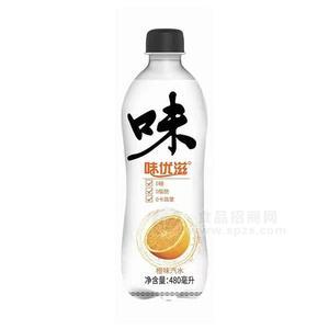 味優(yōu)滋橙味汽水招商480ml