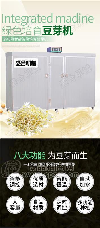 漯河全自动无根豆芽机价格 300斤豆芽机价格