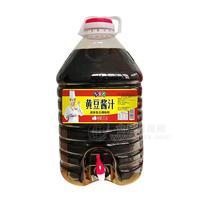 美食杰黃豆醬汁液體復合調(diào)味料招商17.5L