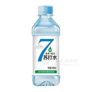 無(wú)汽蘇打果味飲料招商350ml