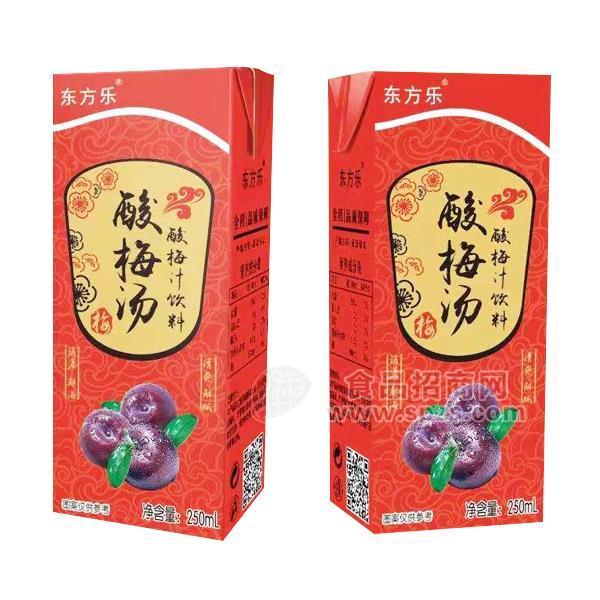 東方樂酸梅湯風(fēng)味飲料250ml