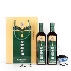 土家愛黑豆油，食用油，植物油，豆油，750ml*8盒/箱，整箱招商