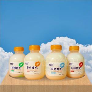亚洲湾手摇酸奶、果粒撞奶招商350ml