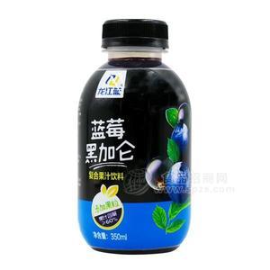 蓝莓黑加仑果汁招商果汁饮料350ml