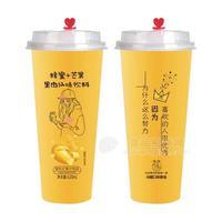 蜂蜜+芒果果肉風(fēng)味飲料果汁飲品620ml