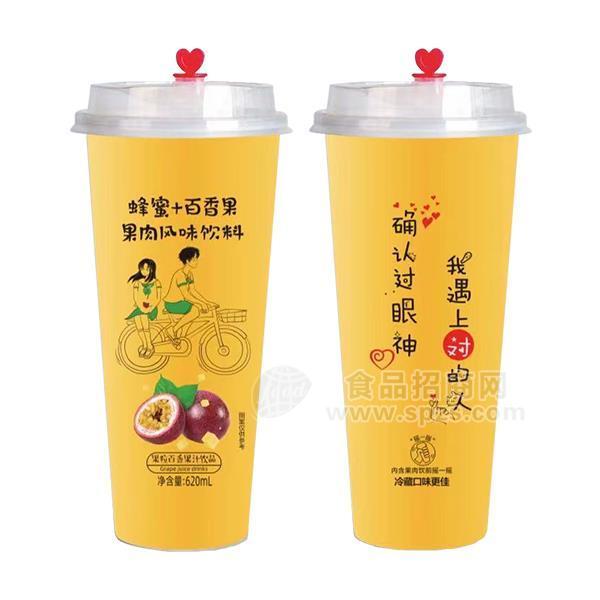 蜂蜜+百香果果味風(fēng)味飲料620ml