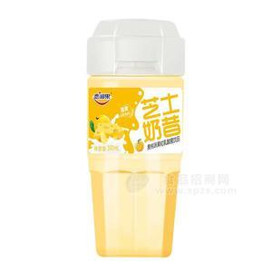 戀潤果黃桃味芝士奶昔 果粒乳酸菌飲品380ml
